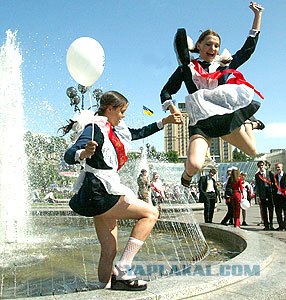 Последний звонок 2009: Выпускницы