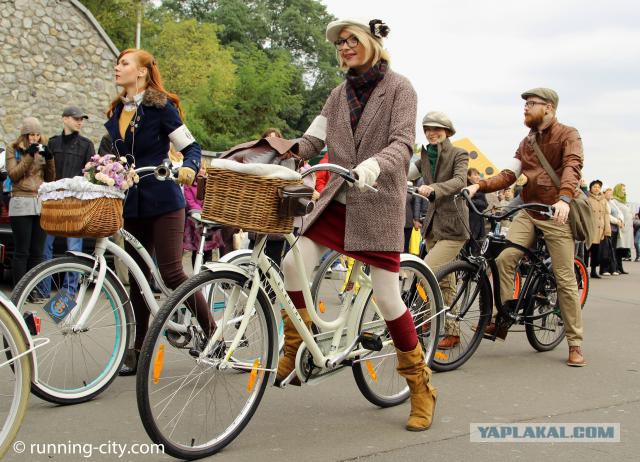 Киевский «Tweed Run» 2013