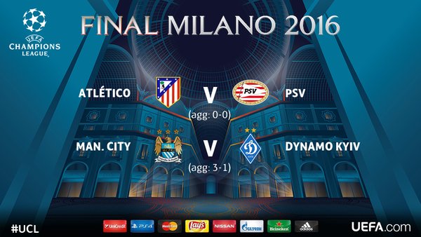 Champions League Сезон 2015/2016. Часть 2
