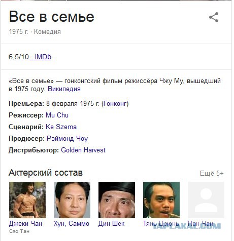 Джеки Чан: съемки в порно-фильме и другие факты, которых вы не знали