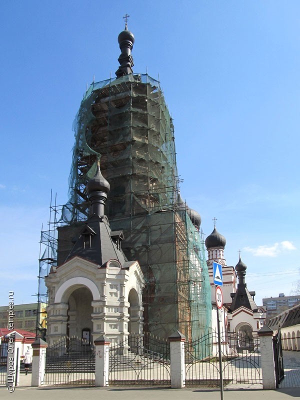 Храм на реставрации