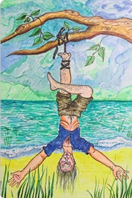 Игорь ты повесил картину вверх ногами