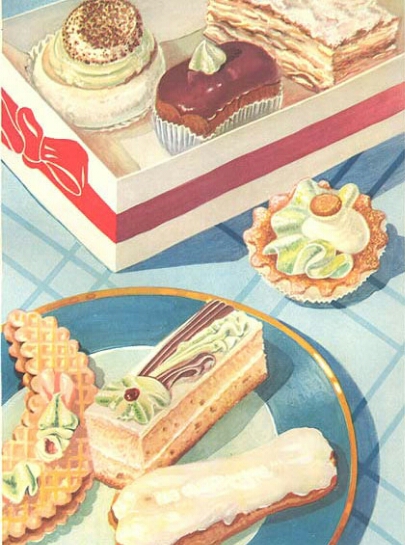 Пирожные советских времен