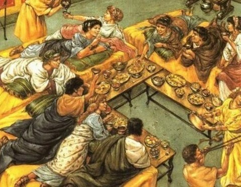 Древняя крафтуха,легендарное вино и пранки богачей:какими были бары и бухло в Древнем Риме.