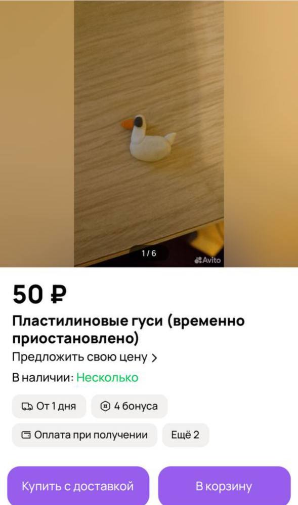 Десятилетний мальчик из Москвы продаёт пластилиновых гусей по 15 рублей на Авито. Становление будущего магната