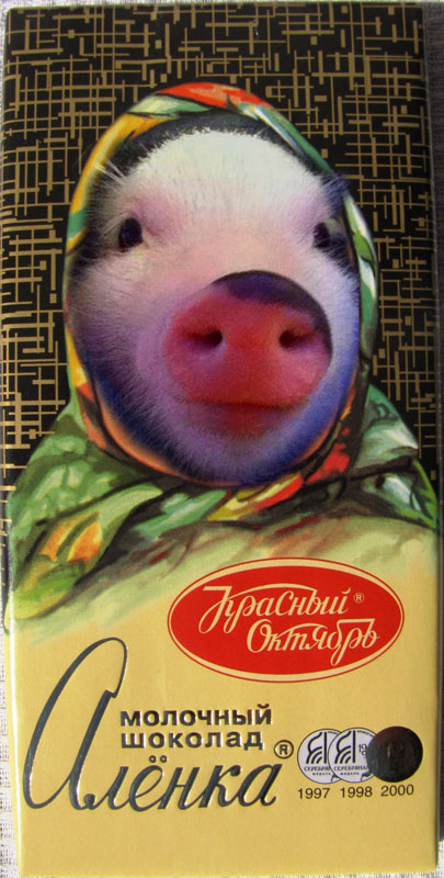 Свинка в одеялке