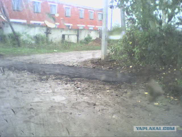 Положили асфальт в Чебоксарах