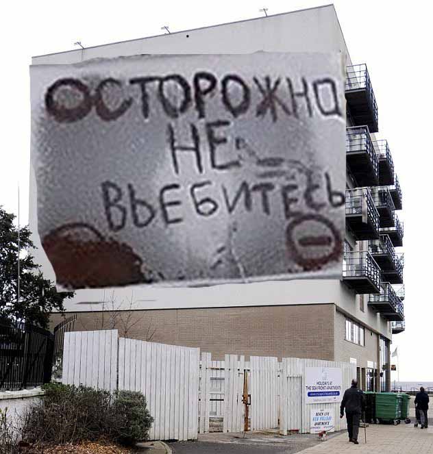 Дом, в который врезаются гуси