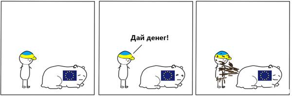 Евросоюз отказался от Украины