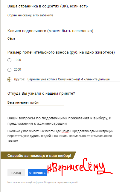 Помогите вернуть кота! Приют "Преданное сердце" украл кота и не отдает!-2