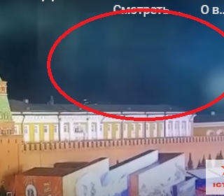 Купол Сенатского дворца со следами