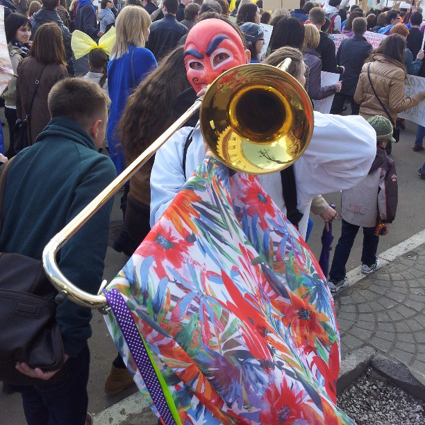 Первомайская монстрация 2013