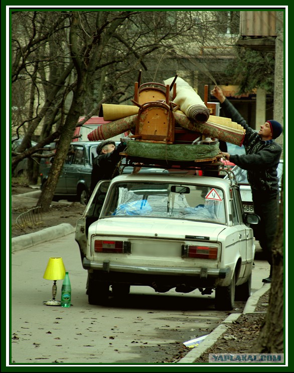 Дачники на дорогах. Началось
