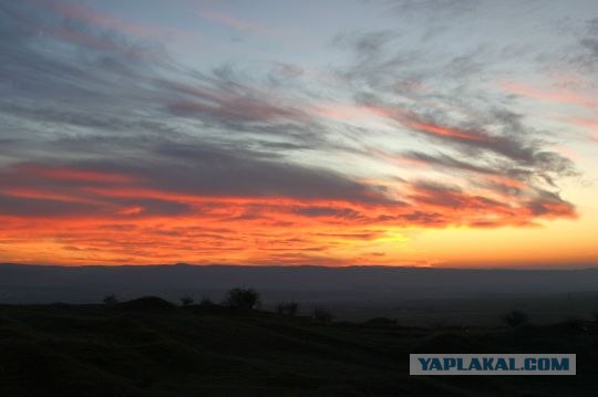 Закат в горах