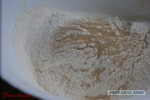 Пирог.. С мясом, брусникой и грибами, Тесто без заморочек