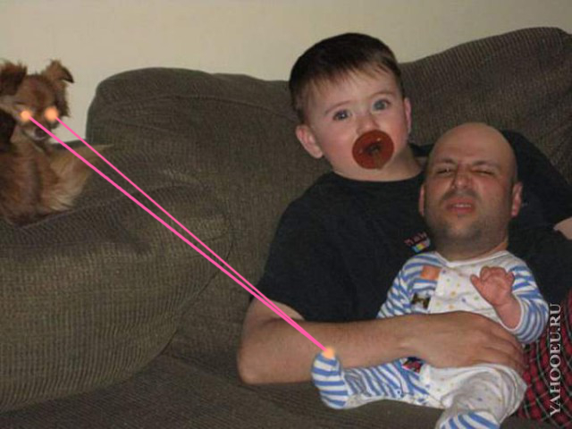 Это огромная ошибка - отфотошопить жену и сына