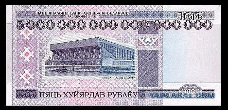 Стоимость 1 доллара в РБ
