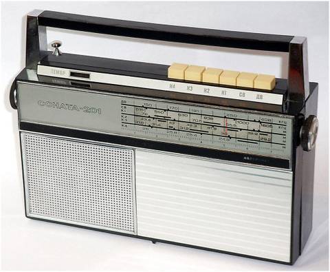 Russian 80-90s transistor radios