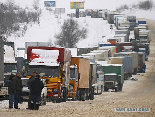 Ад дальнобойщика: все дороги станут платными.