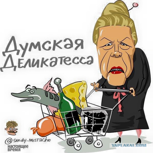 Мизулина в Глобус-Гурмэ