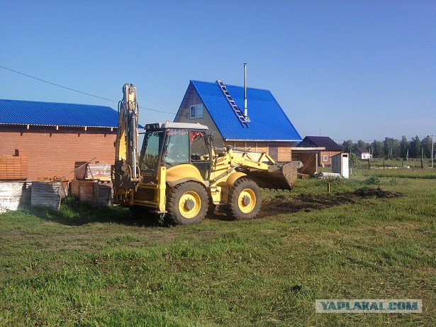 Быстродом из поддонов или техника безопасности - не, не слышал.