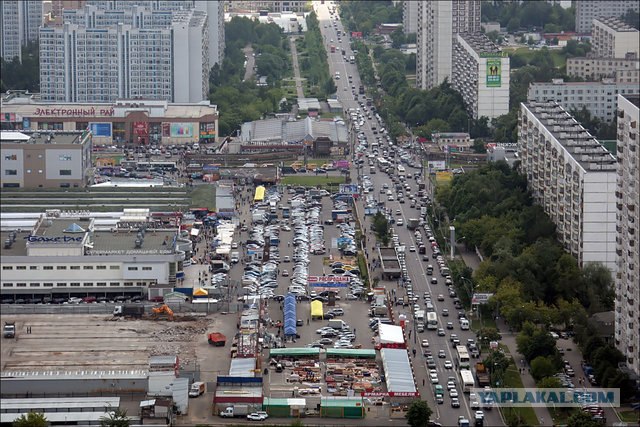 Москва с высоты птичьего полета (77 фото)