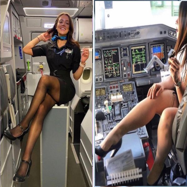А что если заглянуть к девушкам на их, скажем, рабочие места?