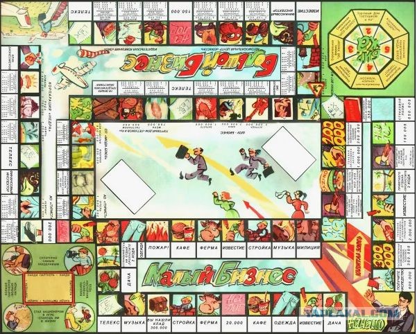 Менеджер (Игра Настольная) из 90-х