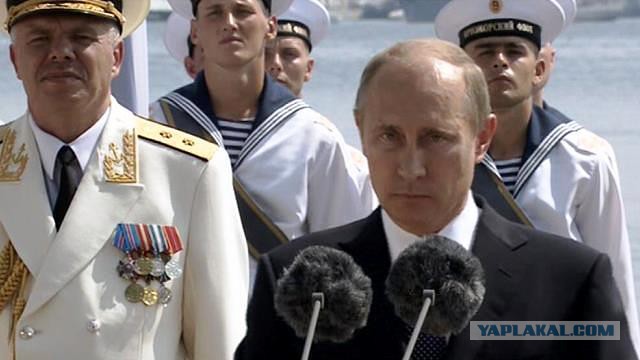 Путин прибыл в Крым по случаю Дня Победы