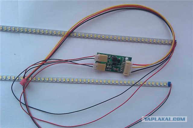 Переделка монитора на светодиодную подсветку