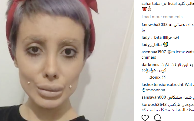 Иранка сделала 50 операций, чтобы быть похожей на Анджелину Джоли