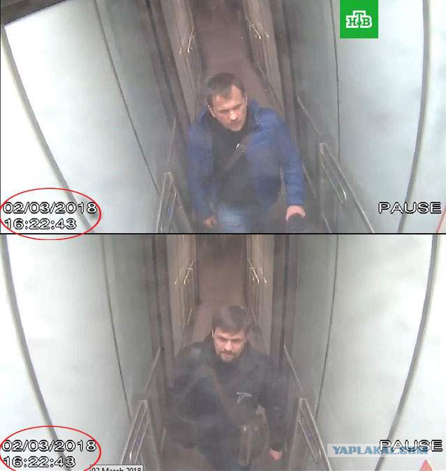 Британцы назвали имена подозреваемых в отравлении Скрипалей