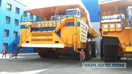 Запуск Белаза