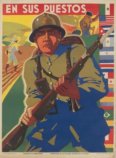 Итальянские пропагандистские плакаты времен Второй мировой войны