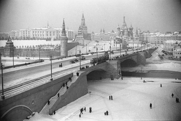 Москва зимой: давно минувшие годы