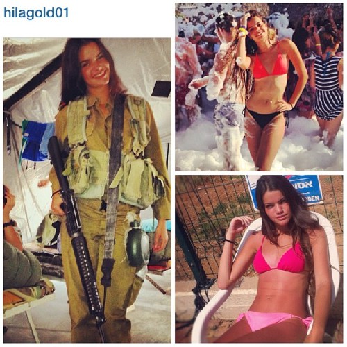 Симпатичные еврейки-военнослужащие