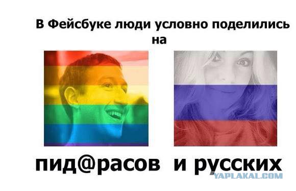 В Facebook окрашивают аватары триколором России