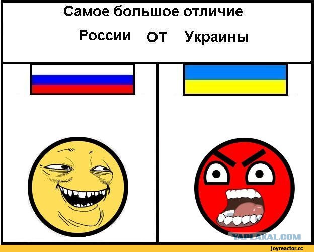 9 вопиющих отличий России от Украины!