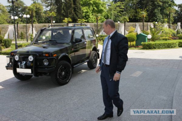 Машины Владимира Путина