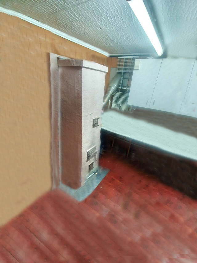 Печка на дачу. Сложил абы как