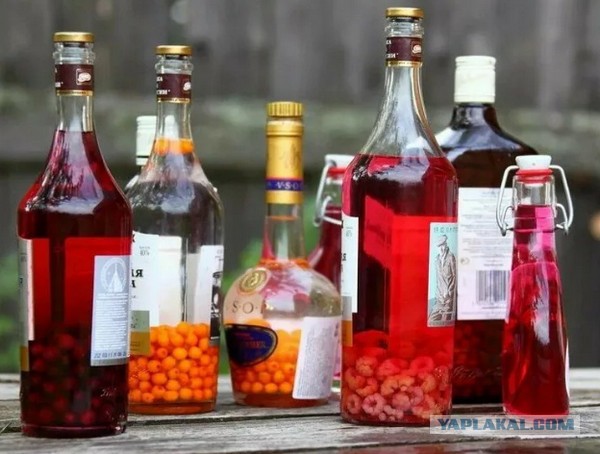 Водка стала невкусной. Перешли на спирт.