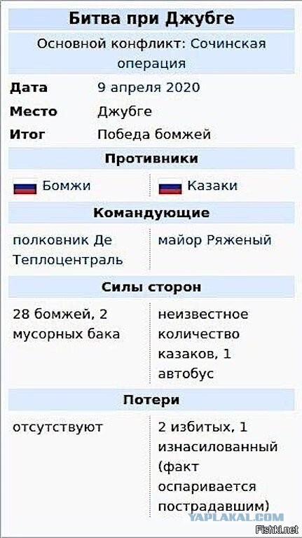 А где казаки?