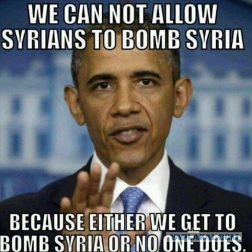 Отклики интернета на решение Обамы бомбить Сирию