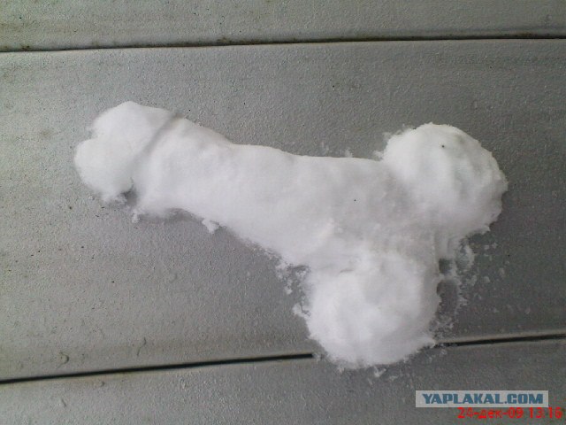 Сам белый, а хвост пупочкой?