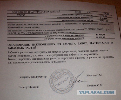 Суд со страховой компанией