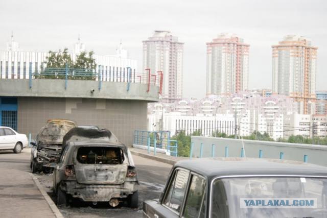 В Москве снова стали жечь автомобили