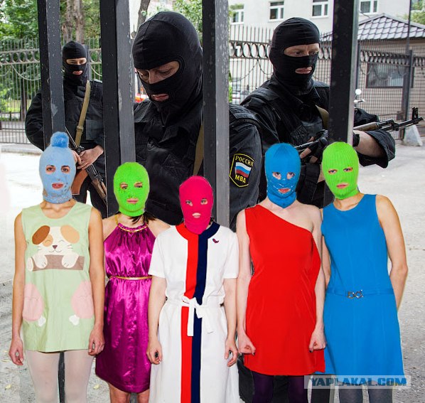 Pussy Riot - виновны (с) суд