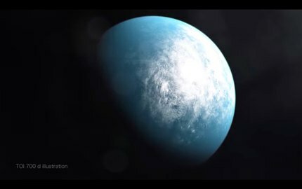 Космический телескоп TESS обнаружил первую потенциально обитаемую планету размером с Землю