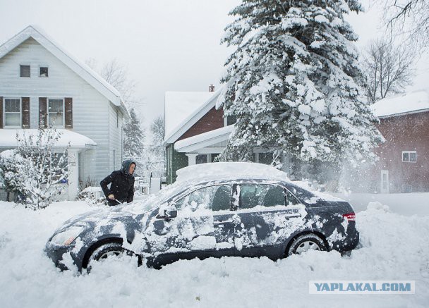 США: Выпало уже 1,7 метров снега