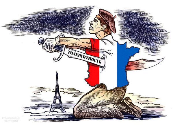 В немецкий город Клаузнитц приехали беженцы, их встречает толпа немцев